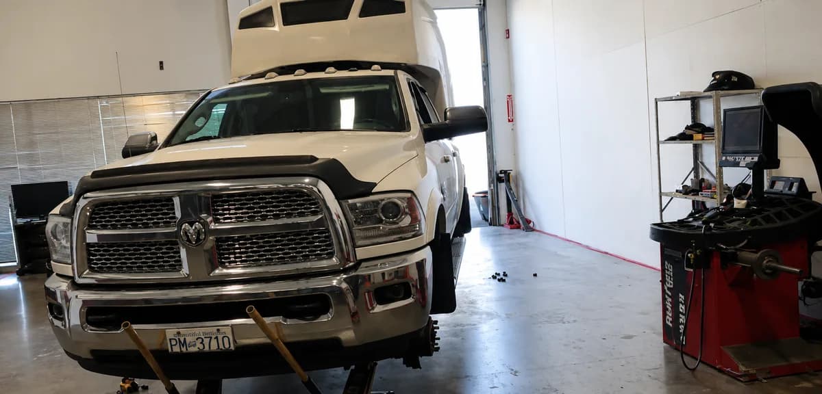 Customer Vehicle at JB Tire