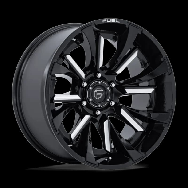 Fuel 1PC TANTRUM 20X9 8X6.5 125 +1 G-BLK-MILL