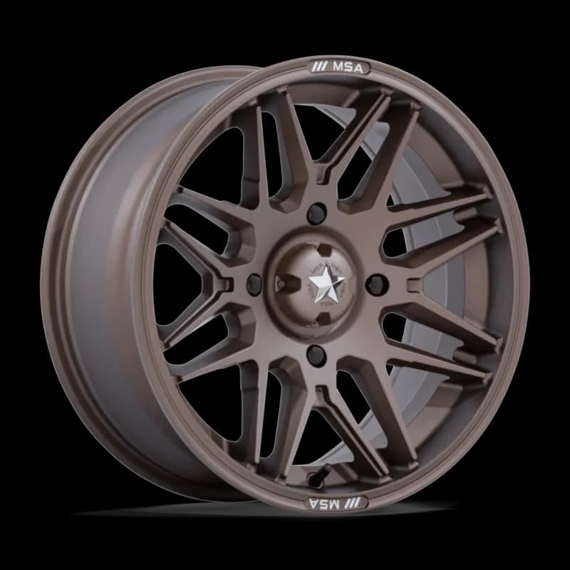 MSA Offroad Wheels RADAR UTV 15X7 5X4.5 72 +10 M-BRNZ