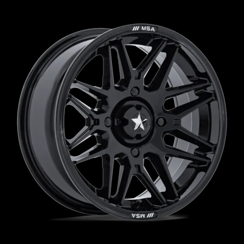 MSA Offroad Wheels RADAR UTV 14X7 4X137 96 +10 G-BLK
